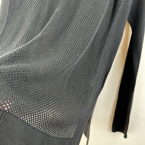 Lululemon Athletica Well Being Knit Mesh Back Sweater - Picture 9 of 11